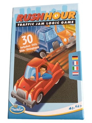 ThinkFun Rush Hour Stau Logikspiel Rätselspiel Denkspiel ab 8 Jahre