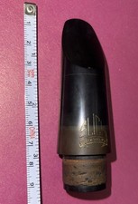 Vintage Clarinet Mouthpiece "Slick" model by Radersinn Hard Rubber Ebonite