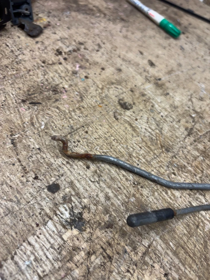 FORD TRUCK BRONCO F150 F250 F350 1980-1997 JUEGO DE BARRAS DE CIERRE DE PUERTA JUEGO DE ACOPLAMIENTO MANUAL Foto 2 de 4