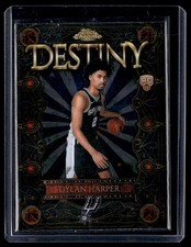 2025-26 Topps Chrome Destiny Dylan Harper Rookie San Antonio Spurs