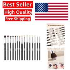 for Foundation Blending Eyeshadow, Professional Brushes with Soft Synthetic ...