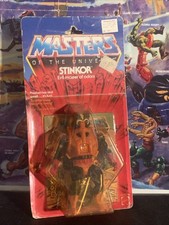 MOTU VINTAGE STINKOR MASTERS OF THE UNIVERSE MOC SEALED He-Man UNOPENED