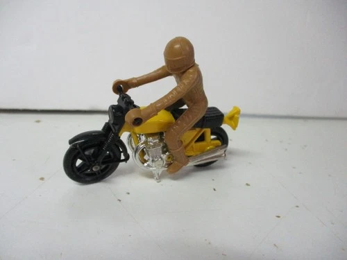 Matchbox Lesney Superfast SF18 Hondarora- yellow with brown rider, loose