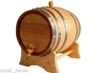 Oak barrel 3L Black Band for whiskey, tequila, wine, bourbon - free engraving