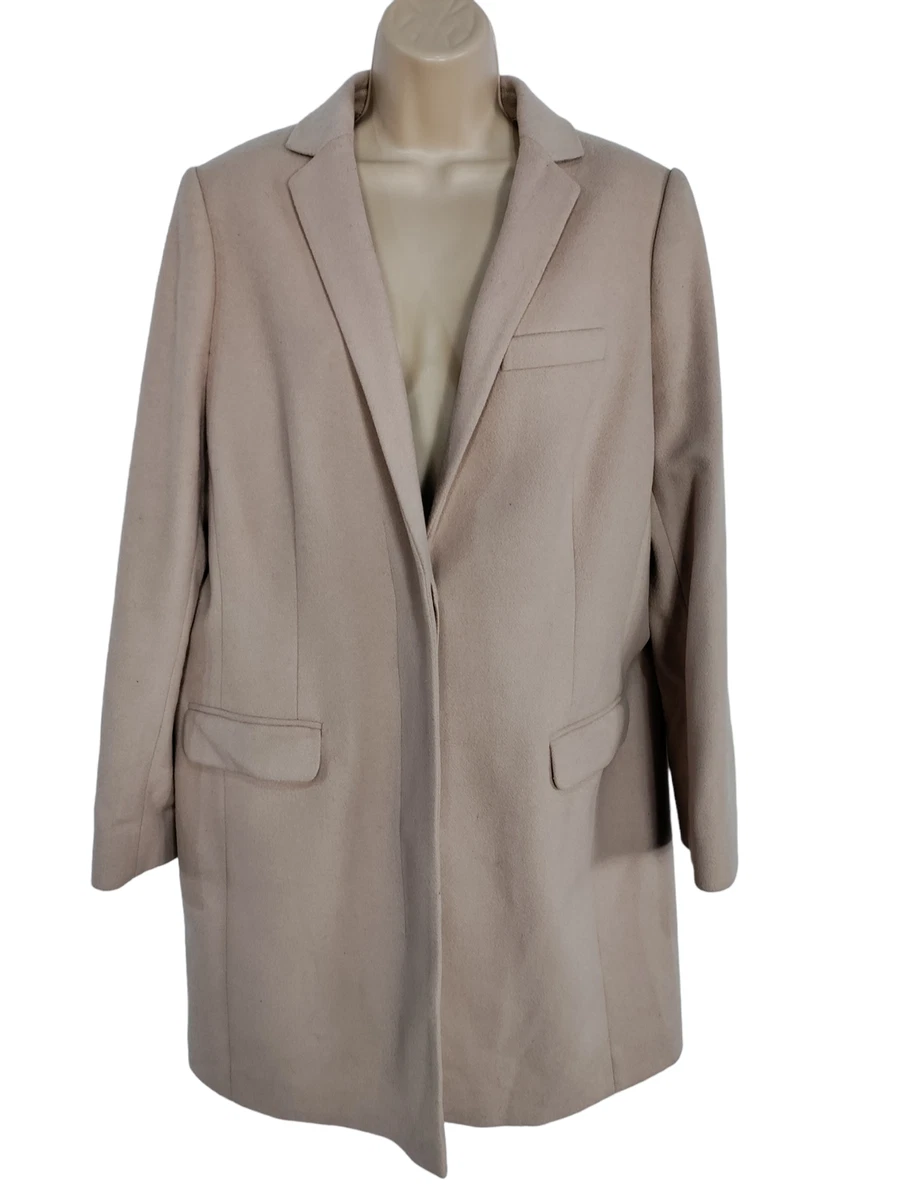 Nude shop wool coat