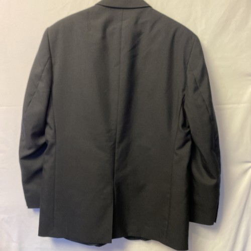 ZANELLI SUIT JACKET/BLAZER PURE WOOL IN CHARCOAL 42R £169 New - Picture 2 of 10