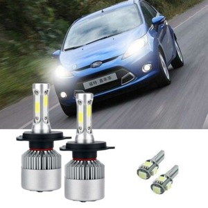 Low 501 H4 Xenon Headlight Bulbs Van 2003-2010 Side For Ford Fiesta Low 501 H4 Xenon Headlight Bulbs Van 2003-2010 Side For Ford Fiesta