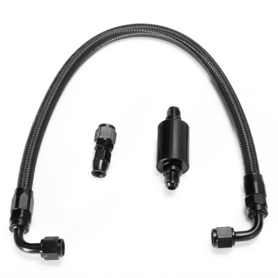Tucked Fuel Line Fittings Set Inline Filter For 1996-2000 Honda Civic US STOCK