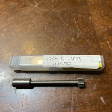 Harvey Tool Uncoated Carbide Keyseat Cutter .312 x .1875 x .156 Neck (D12)