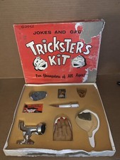 Rare Vintage Jokes And Gags Tricksters Kit In Box