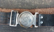 Vintage Boy Scout unknown leather belt 2