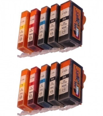 10 XL Chip Patronen für Canon Pixma MX885 MX895 iP4850 iP4950 PGI-525 CLI-526