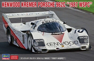 Hasegawa 20698 Kenwood Kremer Porsche 962C ''1987 WSPC'' Maßstab 1:24