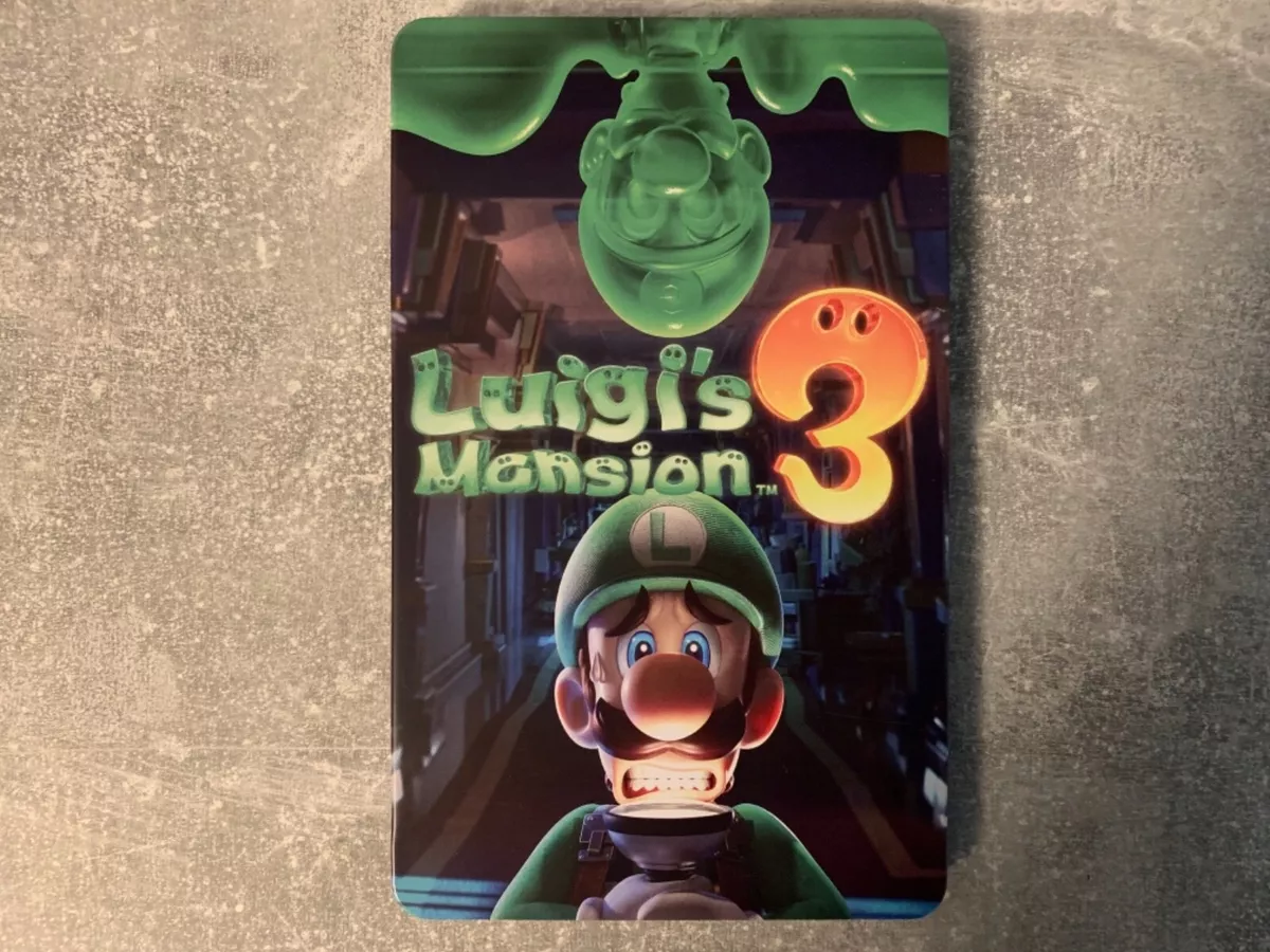 Luigi's mansion best sale 3 steelbook