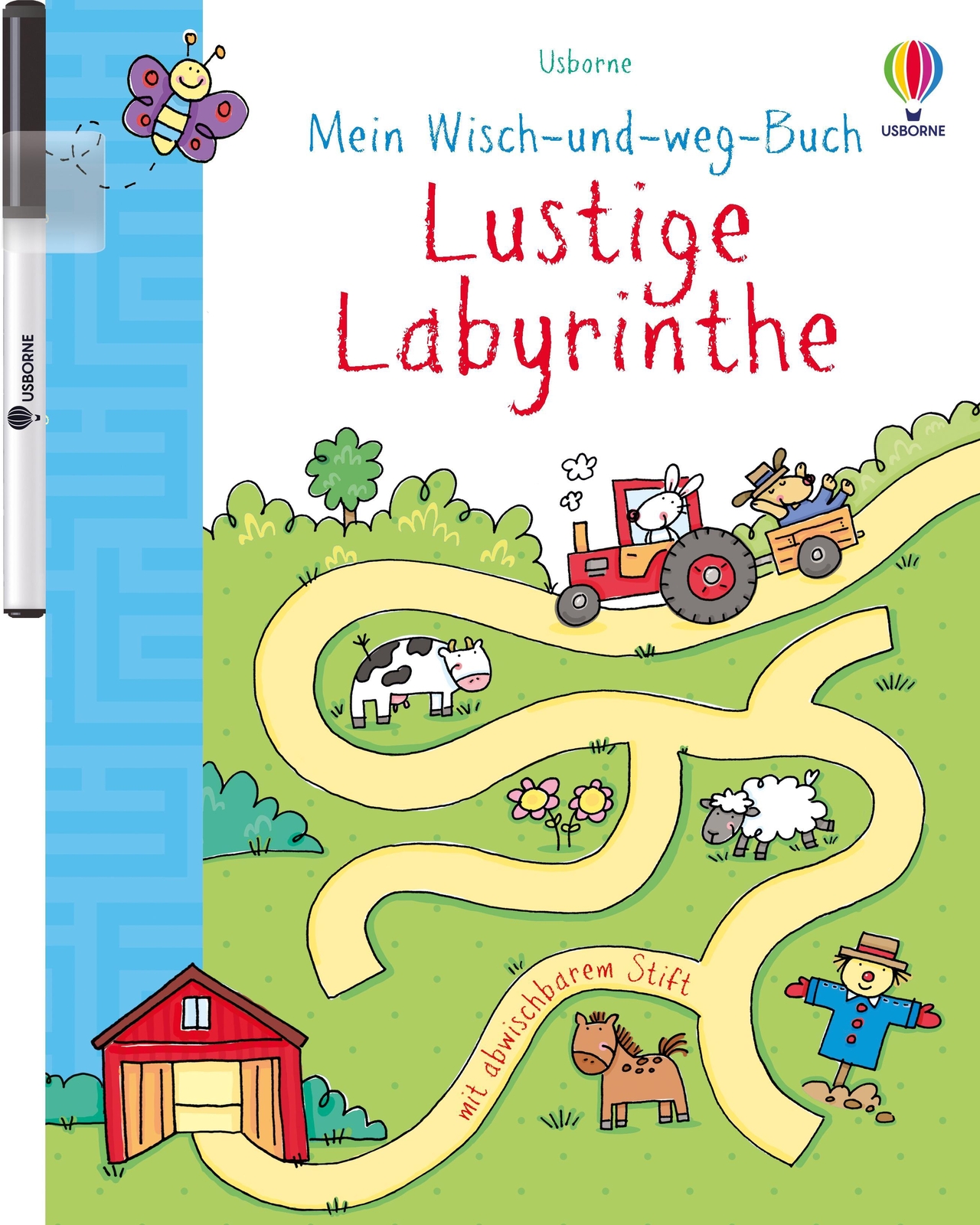 Thumbnail - Mein Wisch- Und Weg- Buch: Lustige Labyrinthe | Jessica Greenwell |