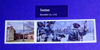US 5977g-i BATTLEFIELDS OF THE AMERICAN REVOLUTION (TRENTON) 3