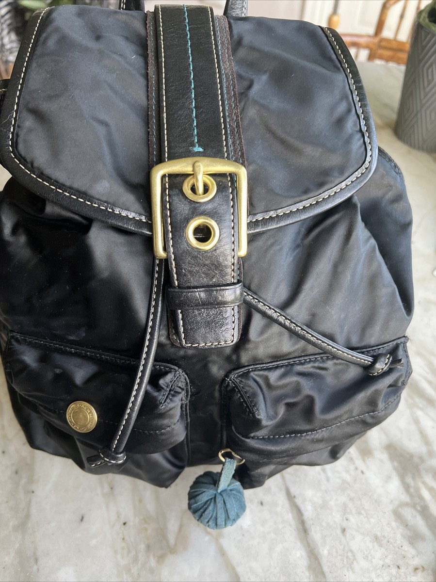 Coach Nylon Cargo Backpack - Black C05J-8F28 | eBay