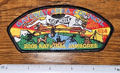 Gateway Area Council BSA National Jamboree 2005 JSP CWD 624 Cow Milk Patch