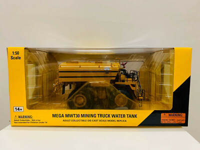 Norscot Cat Mega MWT30 Mining Truck Water Tank 1:50 DieCast Norscot Cat Mega MWT30 Mining Truck Water Tank 1:50 DieCast