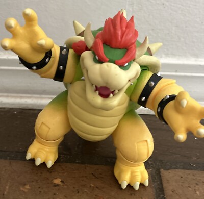 The Super Mario Bros. Movie 7-Inch Bowser Action Figure w Fire Breathing Effects