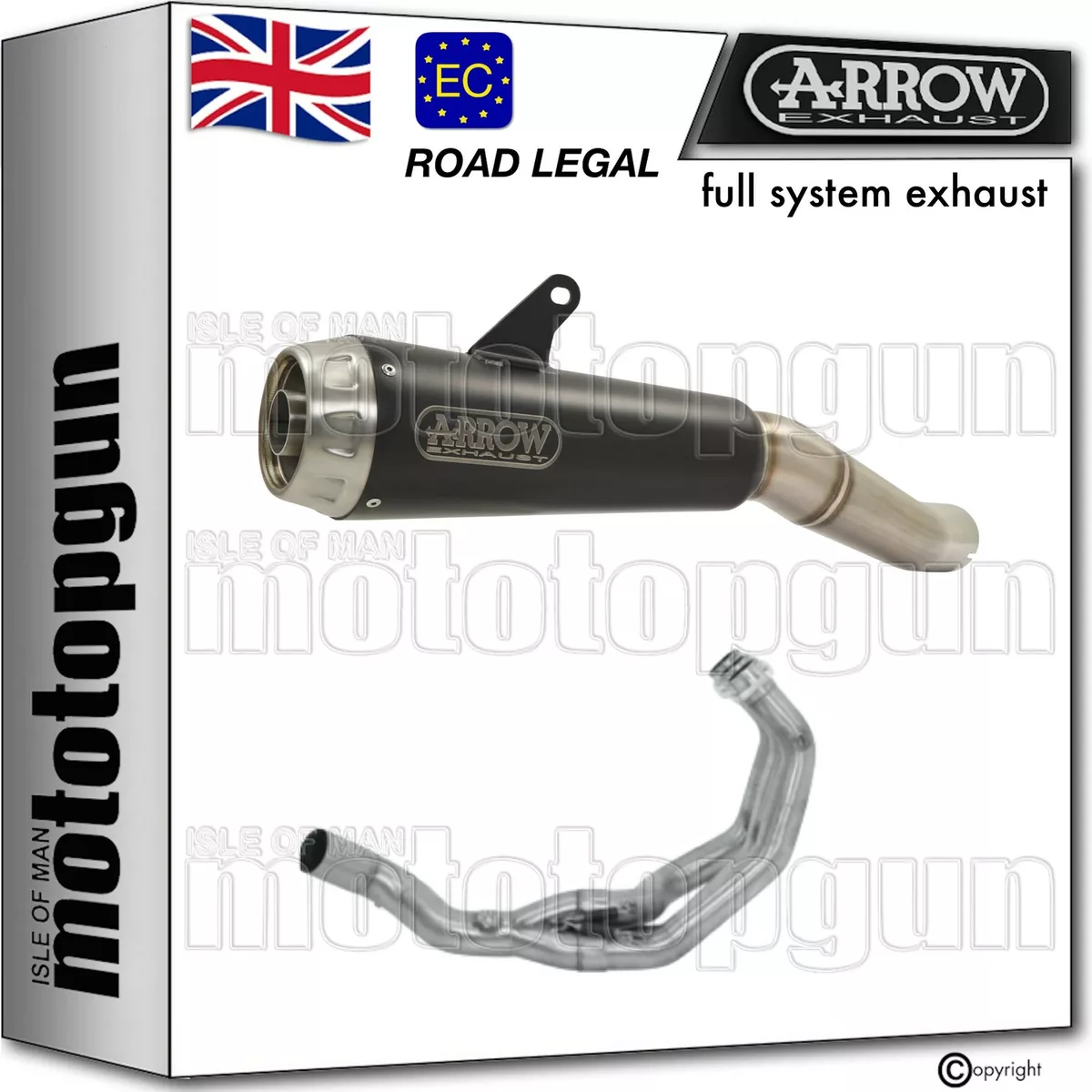 Mt09 sale arrow exhaust