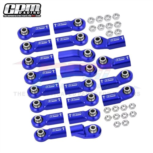 GPM 7075Alu For Original Full Set Link Bar Ends AXIAL 1/6 SCX6 Jeep Trial Honcho - Picture 10 of 14