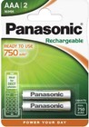 2x Panasonic 750MAH AAA Rechargeable Dect Home Cordless Phone Batteries
