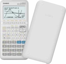 Casio Calcolatrice Grafica Memoria 16 Mb Batteria Bianco FX-9860GIII