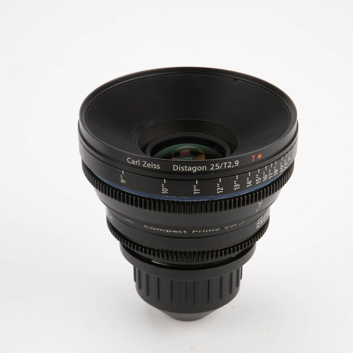 ZEISS Compact Prime CP.2 25mm/T2.9 Cine Lens (F Mount) 1852 ZEISS Compact Prime CP.2 25mm/T2.9 Cine Lens (F Mount) 1852