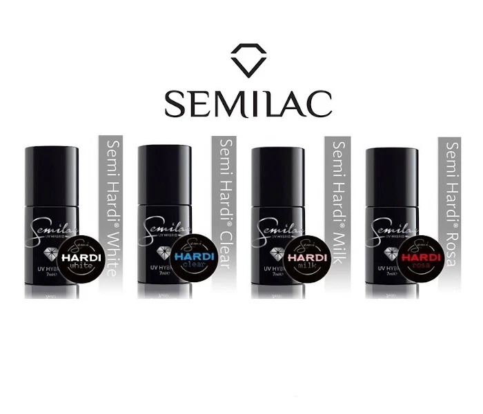 UV Hybrid Semilac Nail Polish All BASE and All TOP + All Hardi and TOP+BASE