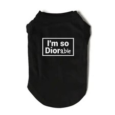 Dog/Cat/Pet/Puppy Designer Inspired Shirt Vest Costume Apparel T- Shirt Clothes