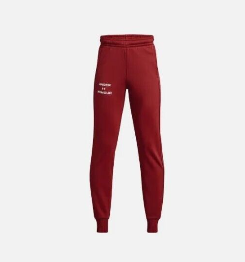 Under Armour Boys Armourfleece Graphic Jogger, Size: YXL, Red - NEW
