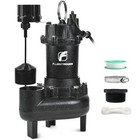 FLUENTPOWER 3/4HP 5000GPH Cast Iron Sewage Effluent Pump with Float Switch