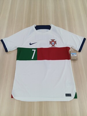 Nike Portugal 2022 Ronaldo #7 Away Stadium Jersey (US M Size