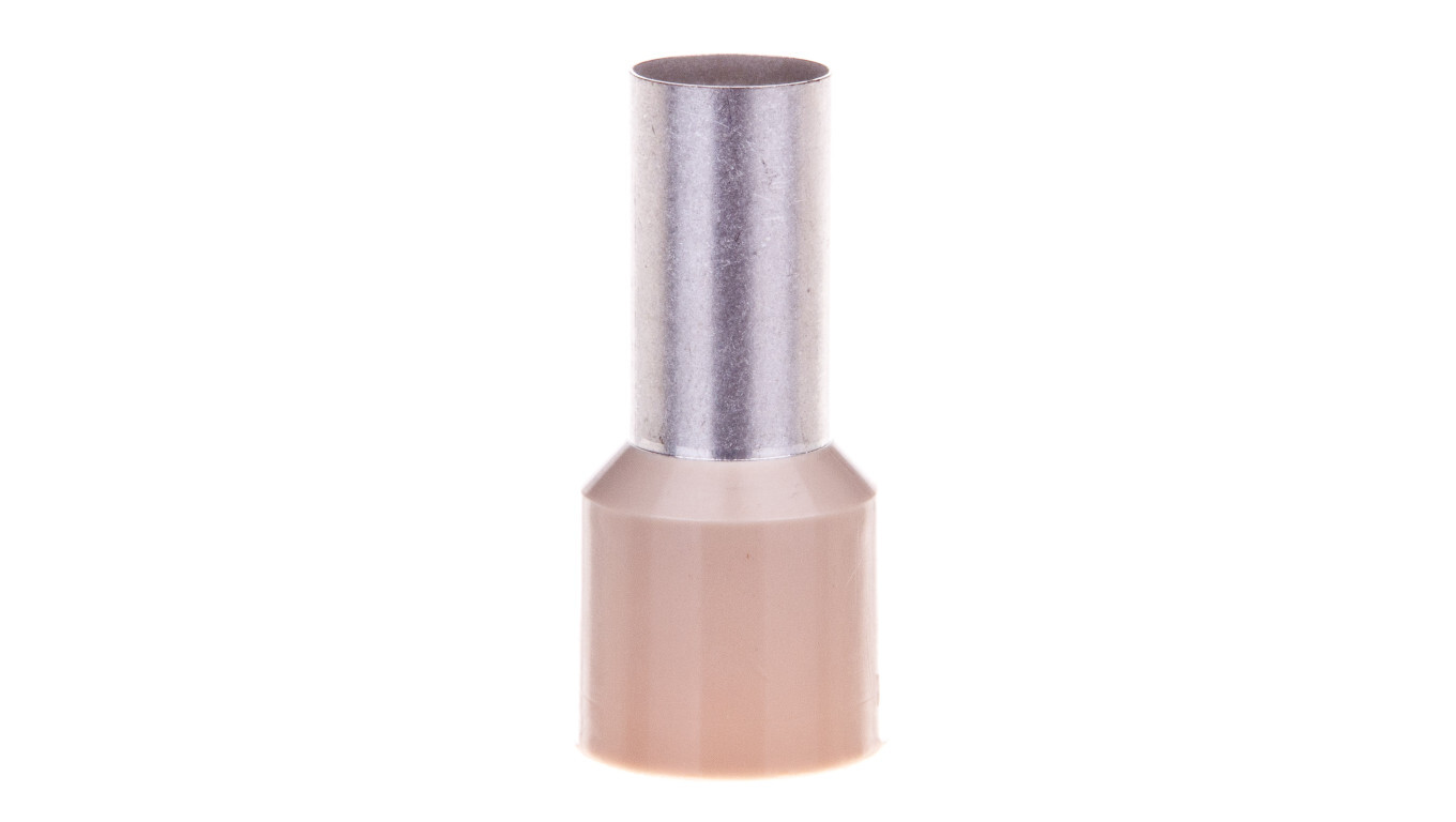 Insulated ferrule terminal TI 35mm2/16mm beige tin-plated TI35L16DE /100p /T2UK