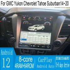Car Android GPS Navigation Wifi 12.1" For GMC Yukon Chevrolet Tahoe Suburban