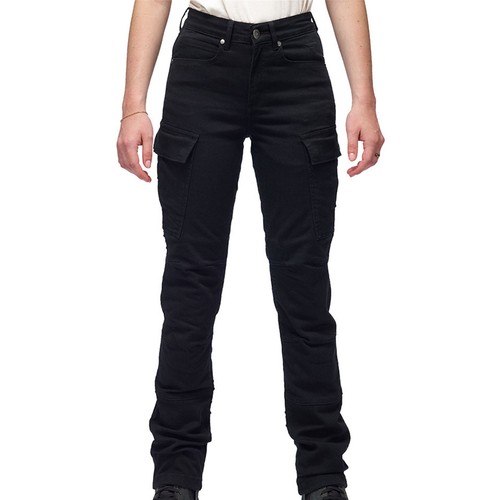 Damen Motorrad Jeans Hose - Modeka Brandon Cargo - hoch abriebsfest - Bild 2 von 9