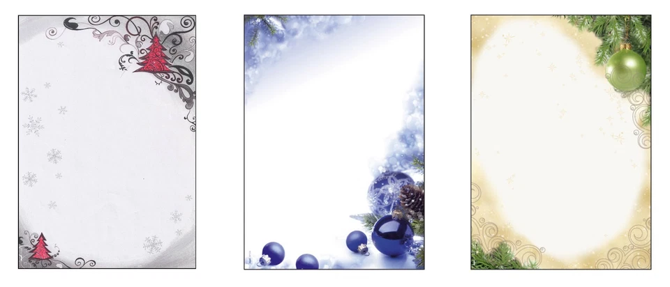 SIGEL Weihnachtspapier Weihnachtsbriefpapier Weihnachtspost Briefpapier Weihnachten A4