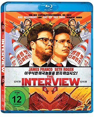 The Interview * Seth Rogen * James Franco * Blu-ray