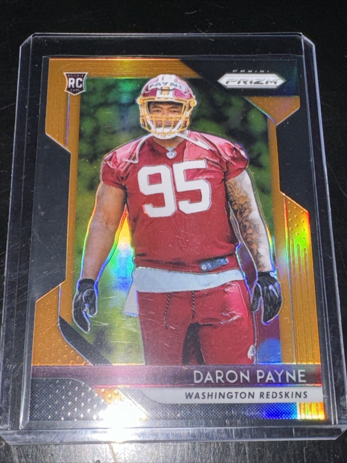 2018 Panini Prizm Daron Payne Orange Prizm /249