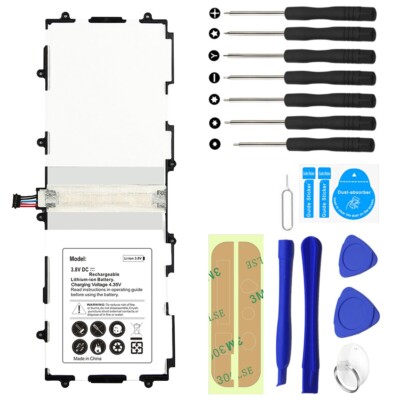 Li_ion 8550mAh Battery + Tool Fits Samsung Galaxy Note 10.1 GT-N8013 N8020 N8000