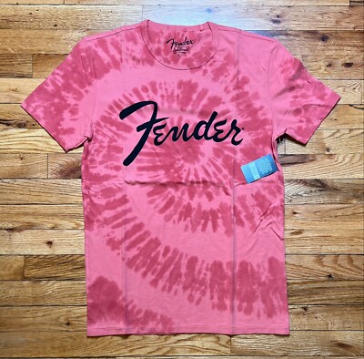 Fender Guitar  Tie Dye T Shirt NWT $39 Lucky Brand Graphic Tee - Mens Size S