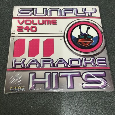 Sunfly Karaoke Hits CDG Volume 240 CD+G Neu und versiegelt