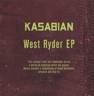 Kasabian West Ryder EP CD 2009 Musikexpress Exclusive Fire Underdog Indie Rock