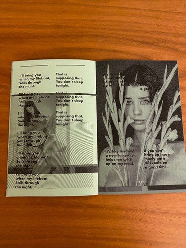 Some Girls zine Vol 1, No 2 DIY Interpol Fashion Model Women Type Fonts Design - Picture 6 of 7