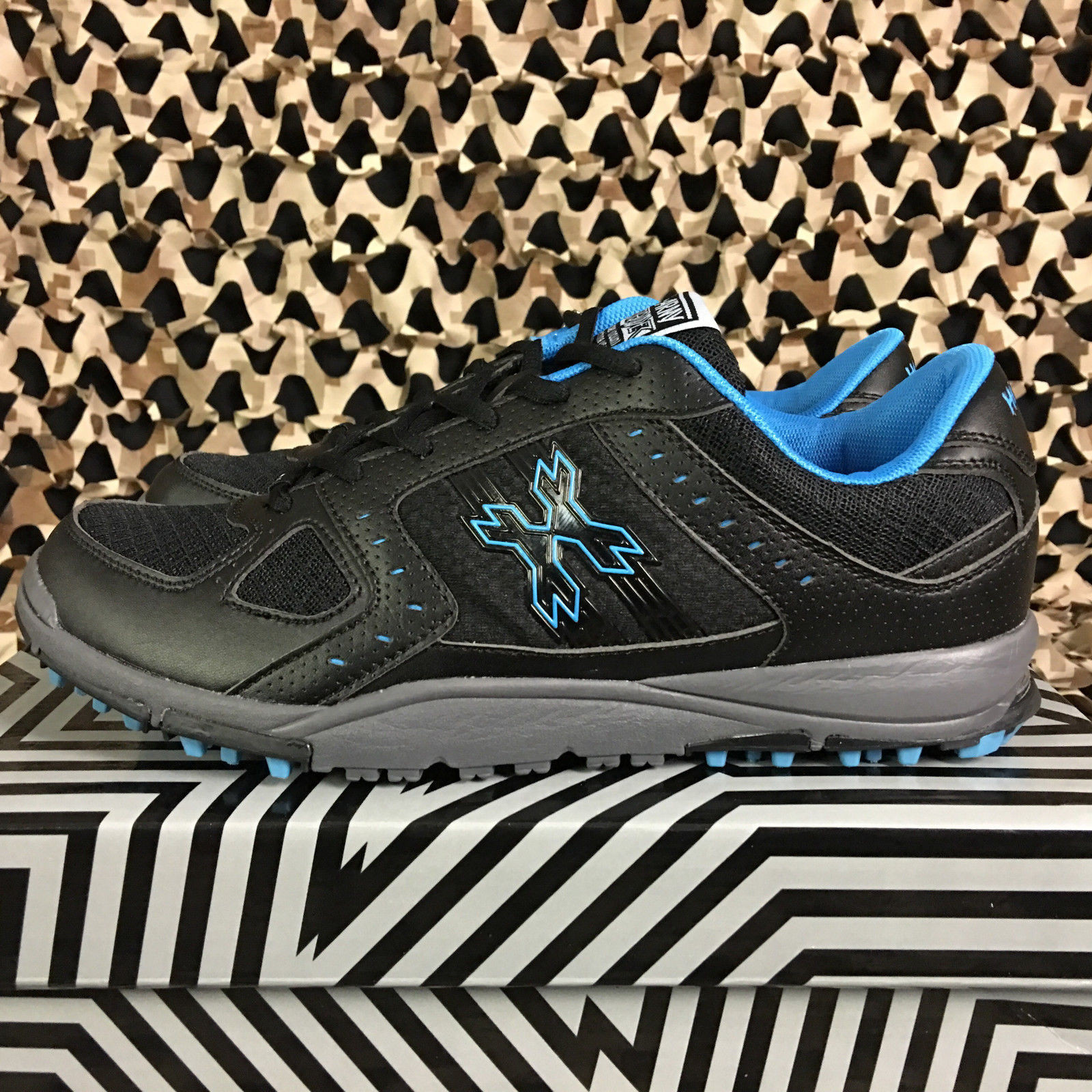 NEW HK Shredder Paintball Cleats Black/Blue Size 14.0 US eBay