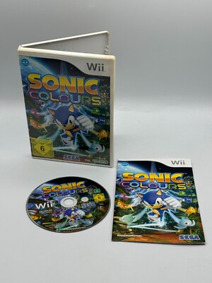 Nintendo Wii Spiel   Sonic Colours - CIB/ PAL