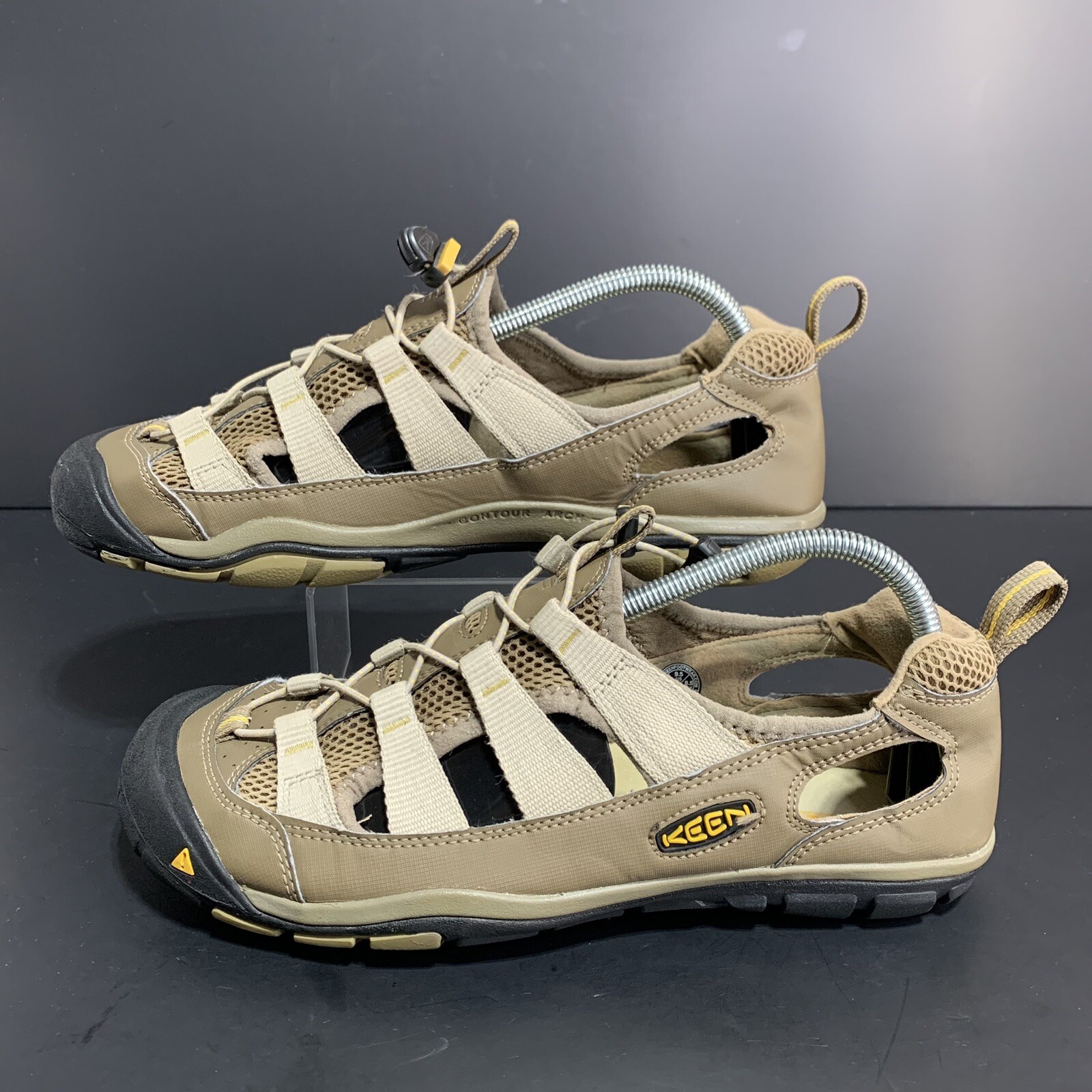 Scarpe da trekking Keen da donna marroni marrone chiaro taglia 9 5