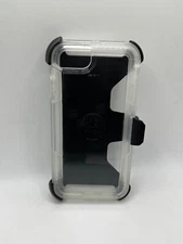 Pelican Voyager Series Case + Holster for iPhone SE2022 SE2020 iPhone 8/7 Clear