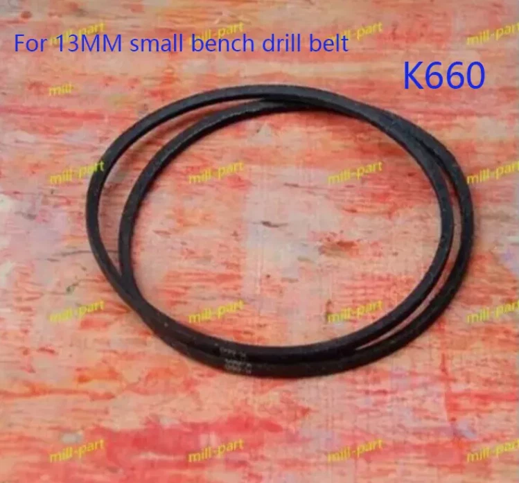 1 pieza K660 K26 Taladro Prensa Goma Vee-belt Drive Correa de transmisión para taladro de banco de 13 mm